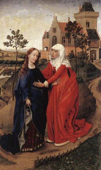 WEYDEN, Rogier van der Visitation oil painting image